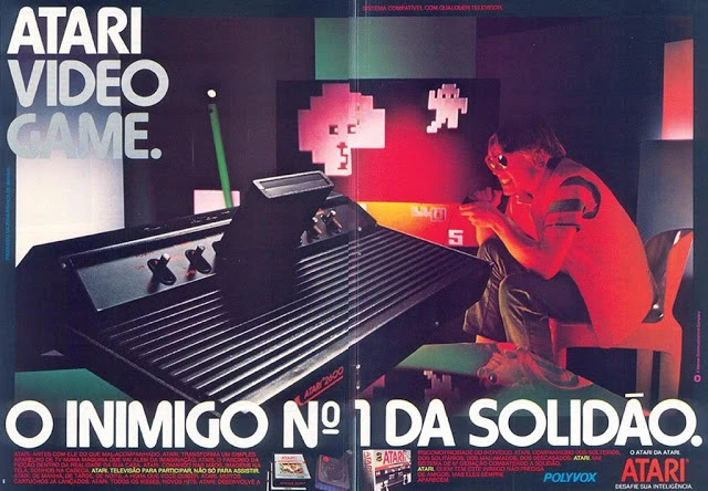 Anúncio do Atari 2600 em revista nacional