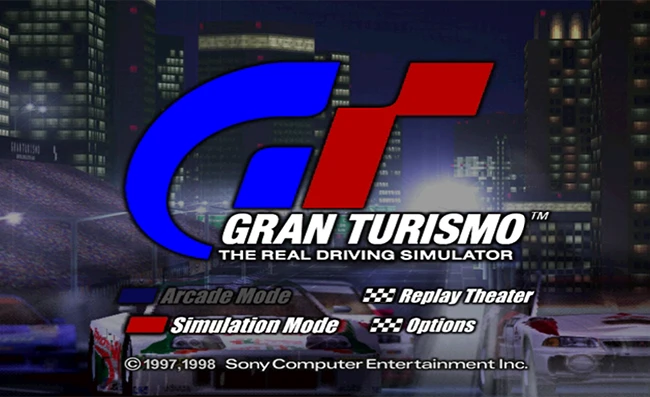 Gran Turismo tela título