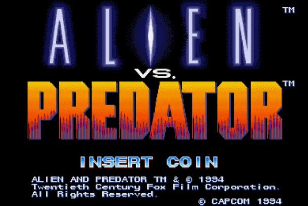 tela título Alien vs Predator