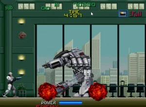 ED-209 é o penúltimo desafio de Robocop no game