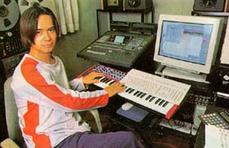 Yuzo Koshiro no estúdio