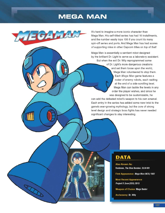 Capcom Encyclopedia Mega Man