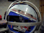 Cabine do arcade R360 da Sega