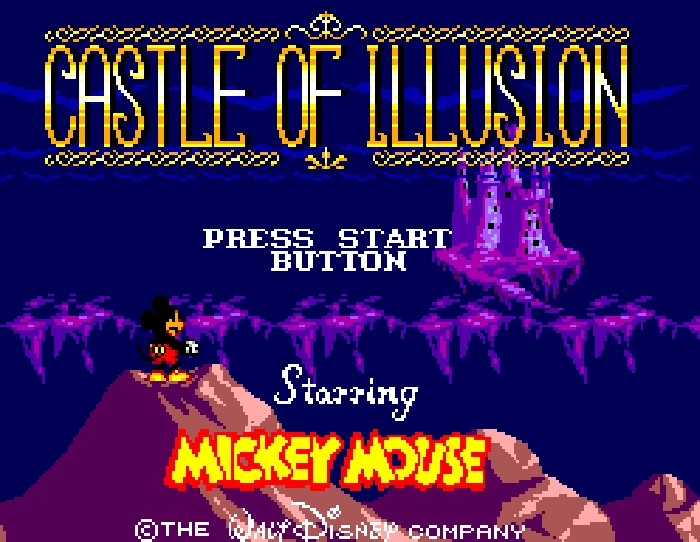 Castle of Illusion Master System screentitle