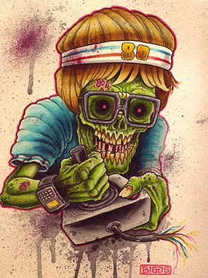 Atari Zombie, de Mike Biggs
