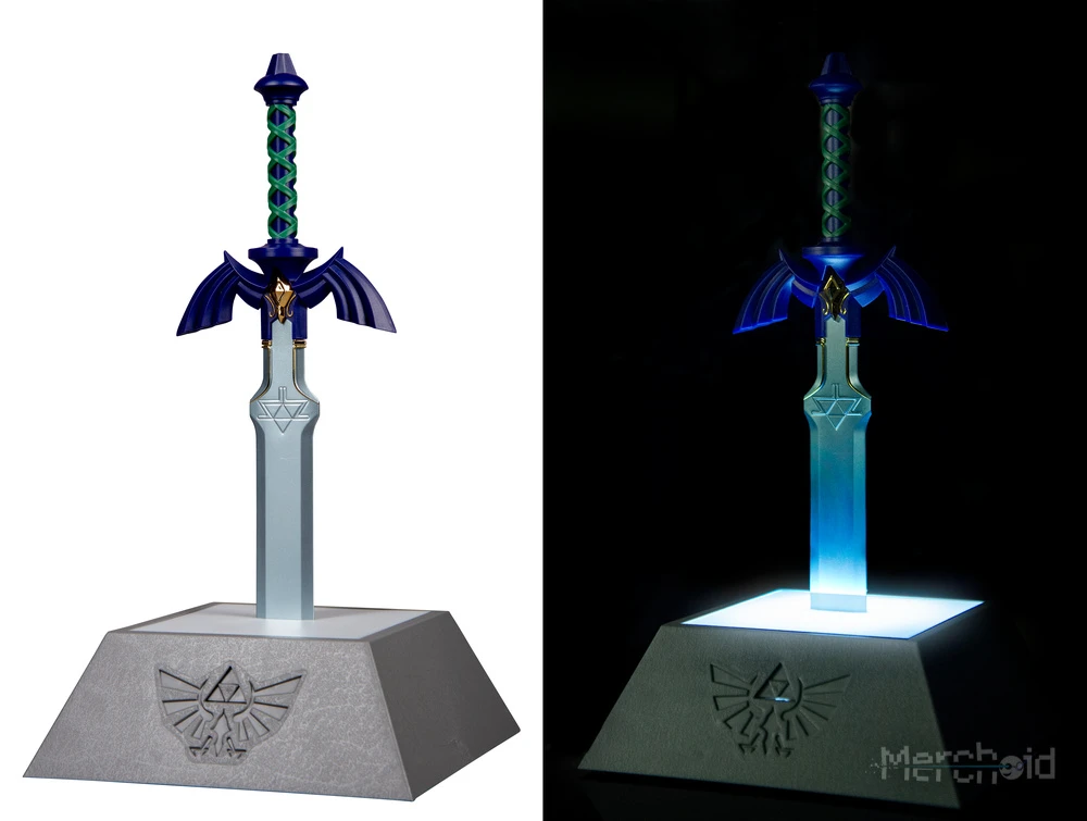 Zelda Master Sword luminária