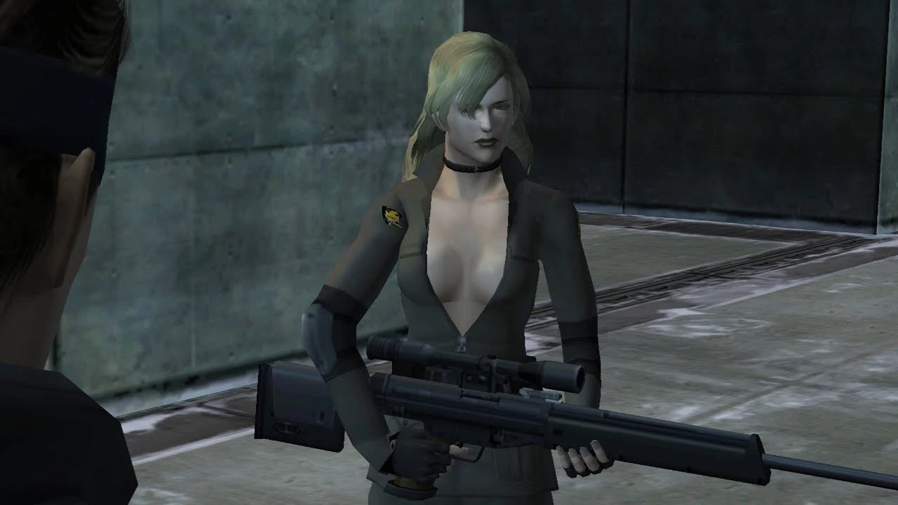 sniper wolf metal gearl solid twin snakes gamecube
