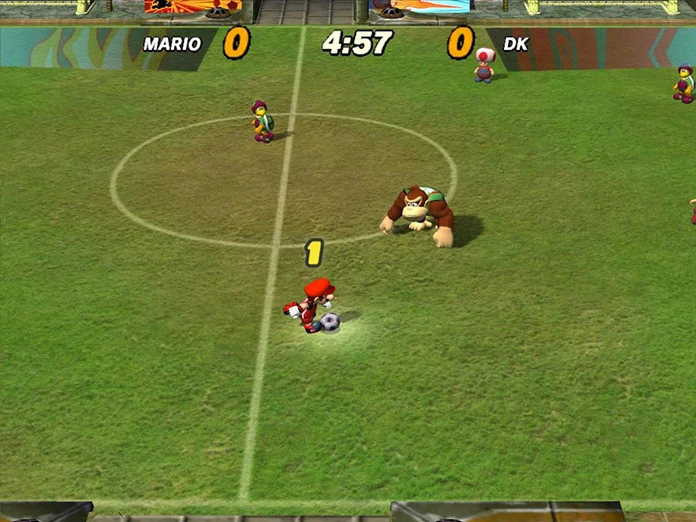 super mario strikers gamecube