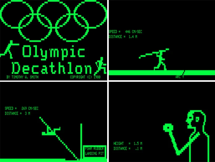 olympic decatlhon game 1980 trs