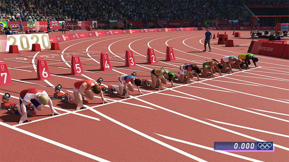 olympic games tokyo 2020 the official video game largada 100m