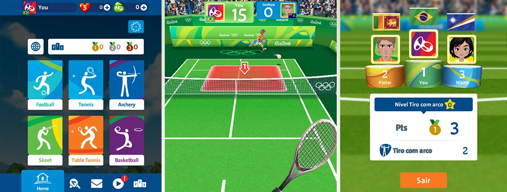 rio 2016 olympic mobile game